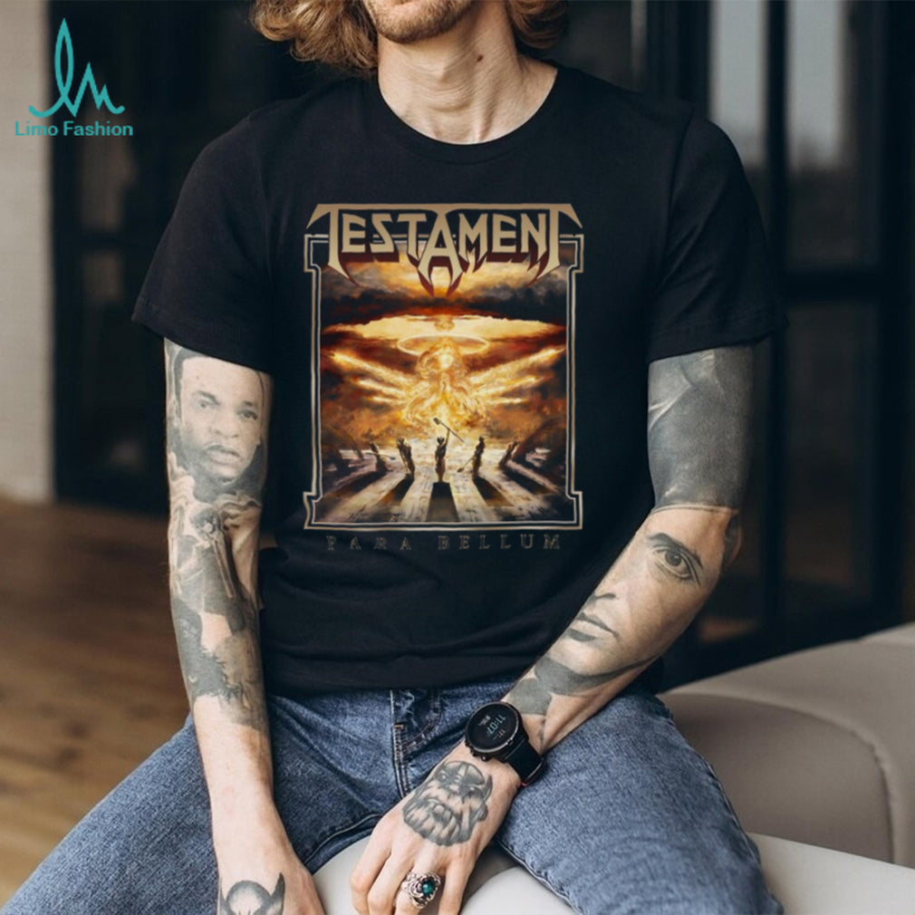 Testament Para Bellum Thrash Metal Band Art T Shirt
