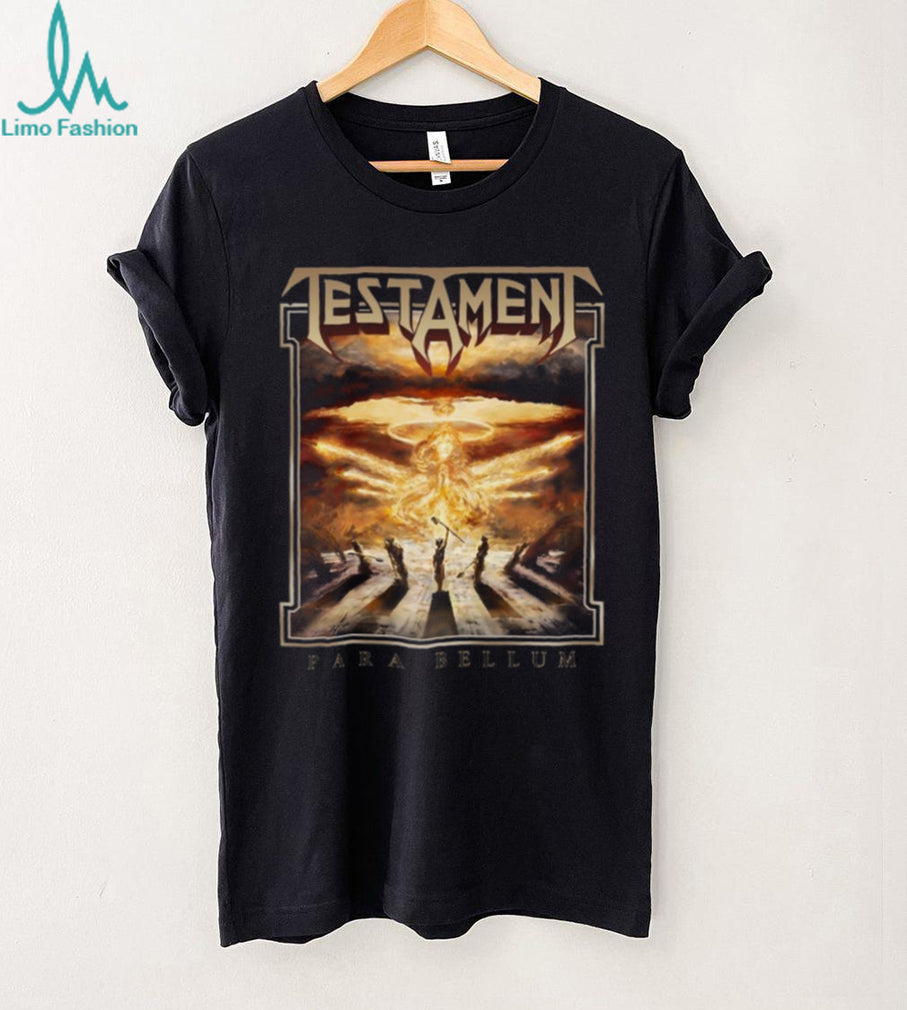 Testament Para Bellum Thrash Metal Band Art T Shirt