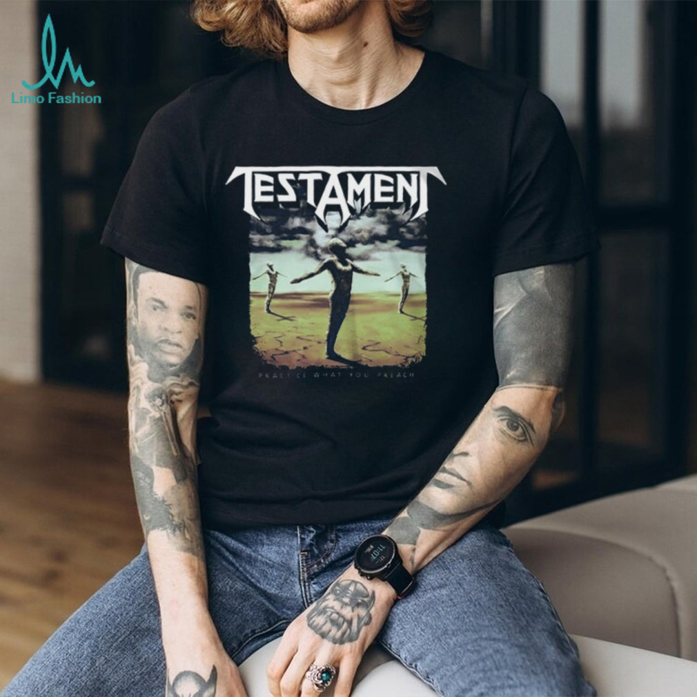 Testament Practice What You Preach Album Cover T Shirt