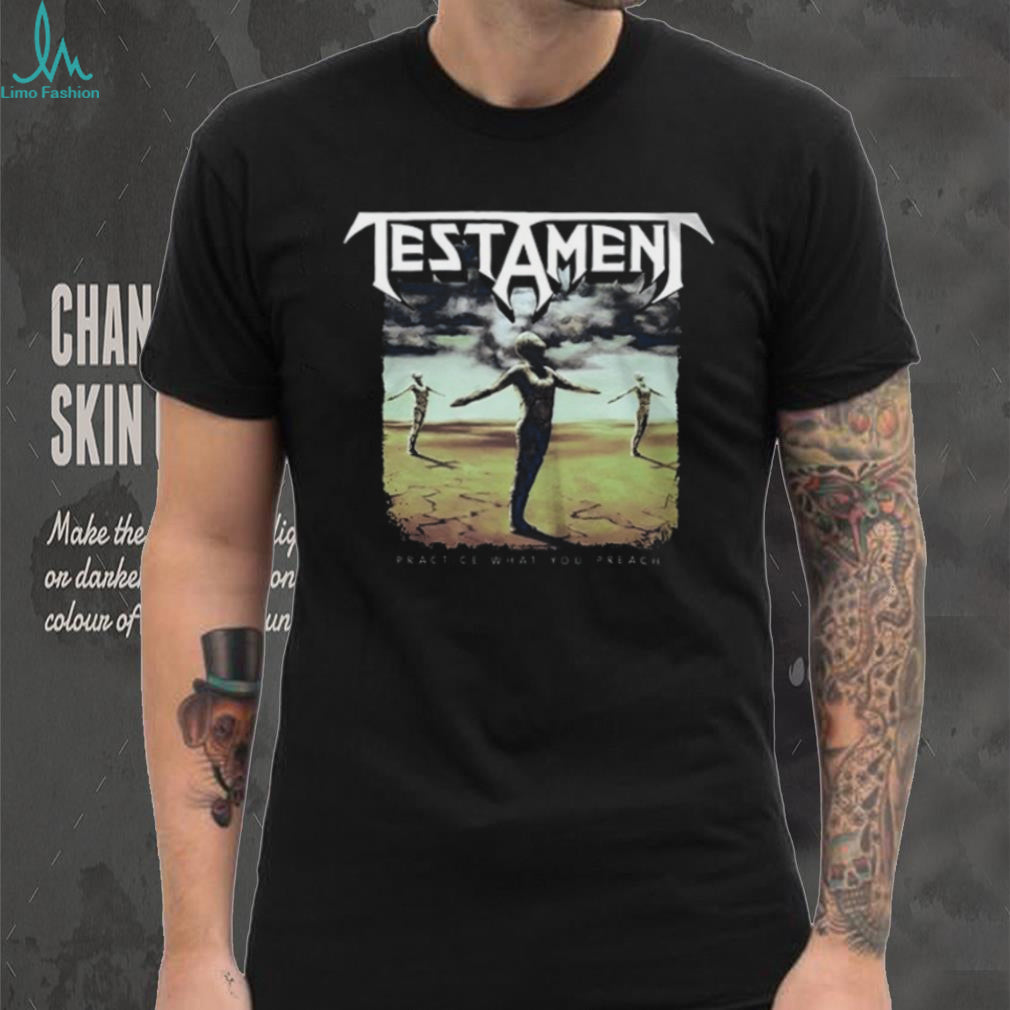 Testament Practice What You Preach Album Cover T Shirt