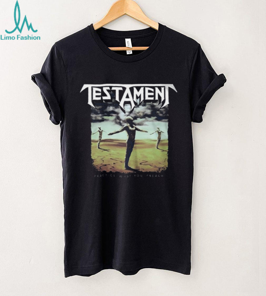 Testament Practice What You Preach Album Cover T Shirt