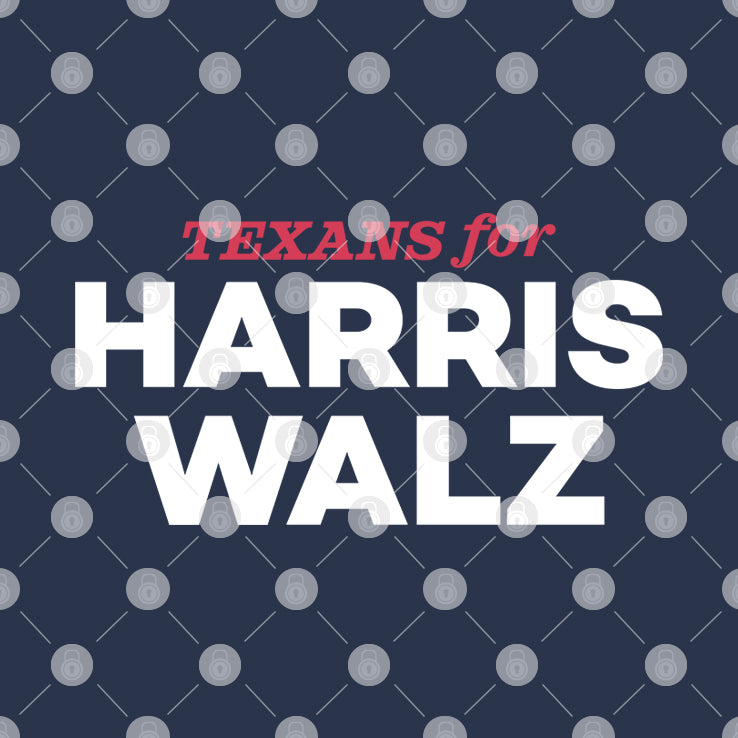 Texans For Harris Walz T Shirt