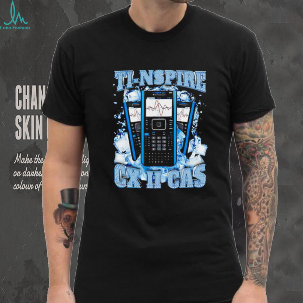 Texas Instruments TI Nspire CX II CAS icy graphic shirt
