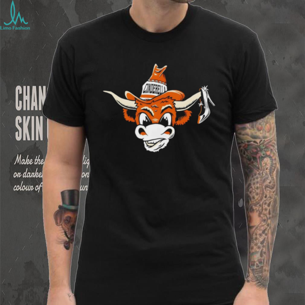 Texas Longhorns Cinderella Story Mascot Glass Slipper T Shirt