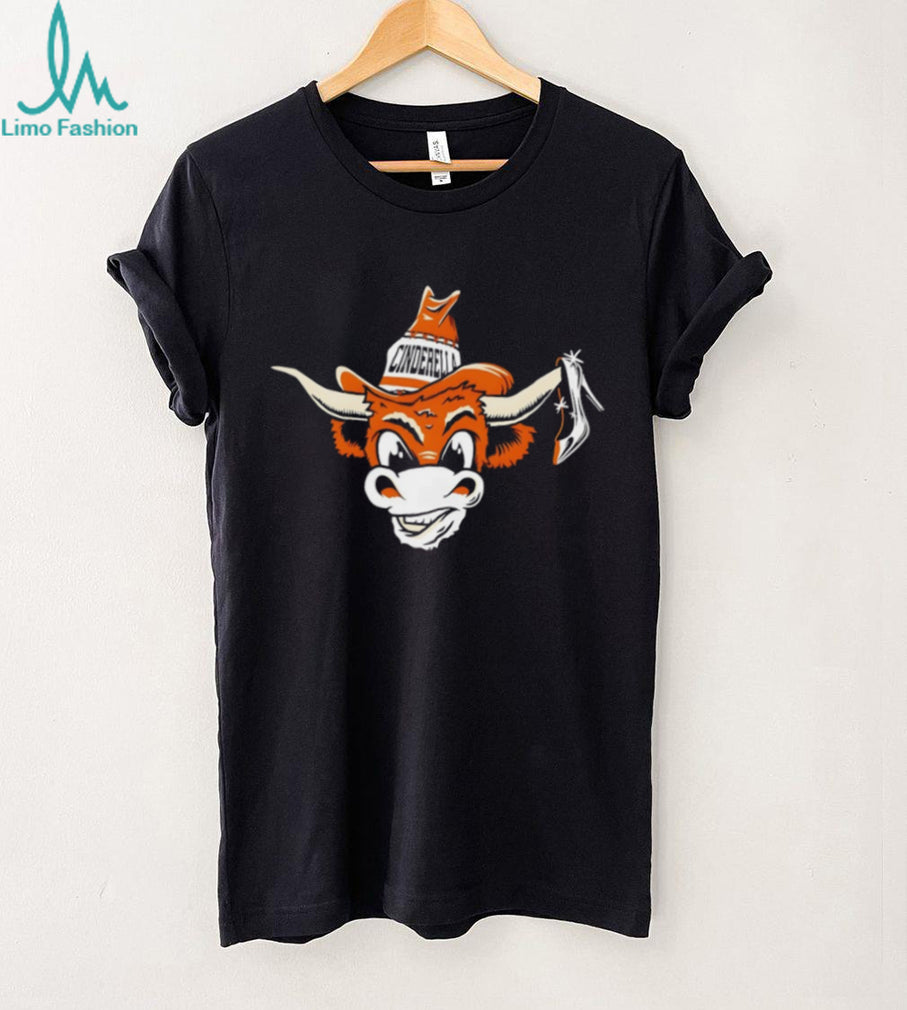 Texas Longhorns Cinderella Story Mascot Glass Slipper T Shirt