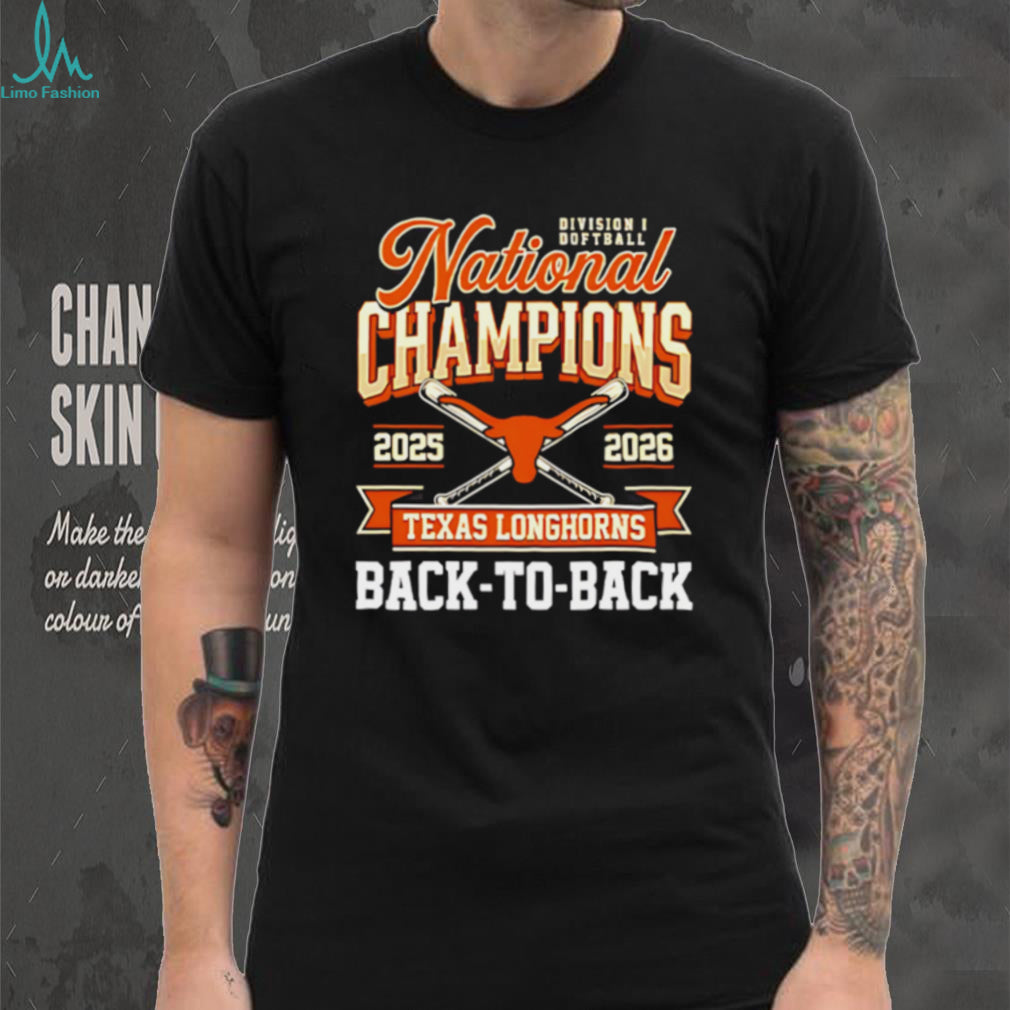 Texas Longhorns Division I Softball National Champions 2025 2026 Shirt