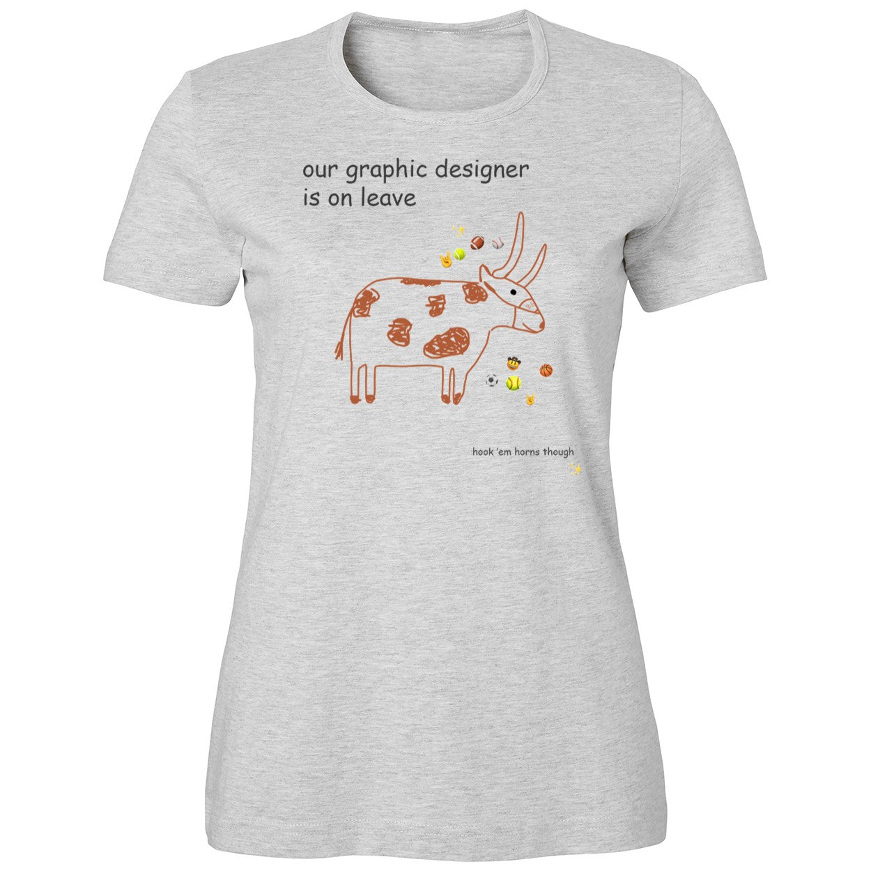 Texas Longhorns Our Graphic Designer Is On Leave Shirt