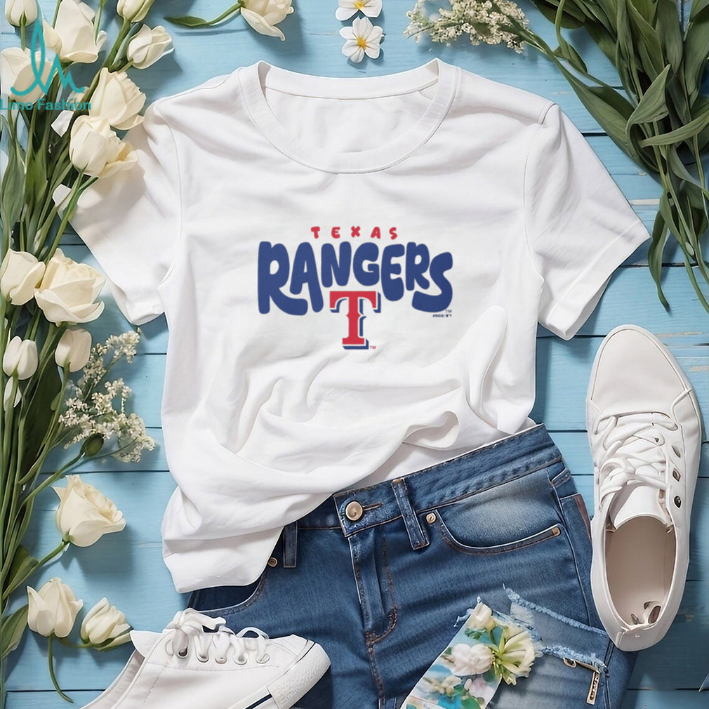 Texas Rangers Heritage Logo Oatmeal Heather Crewneck T shirt