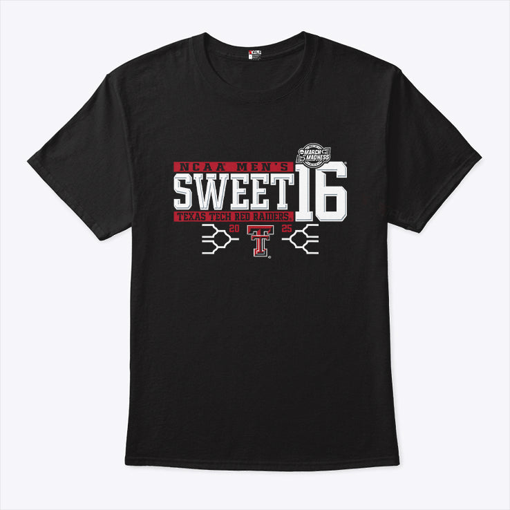Texas Tech Red Raiders Sweet 16 2025 Men’s March Madness T Shirt