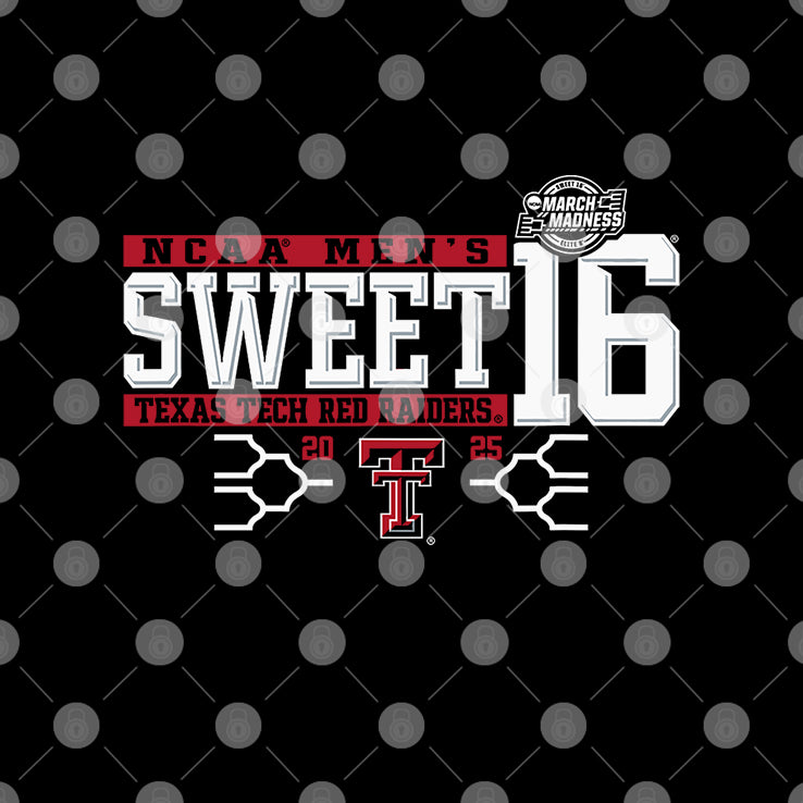 Texas Tech Red Raiders Sweet 16 2025 Men’s March Madness T Shirt
