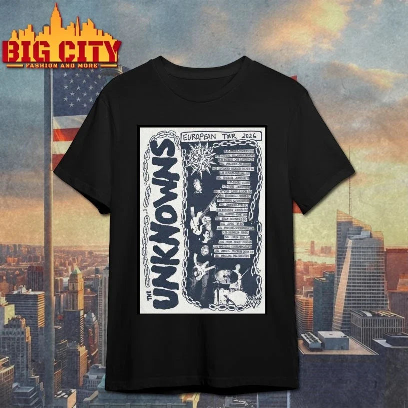 ThE UnKnOwNs EU Tour 2026 Poster shirt