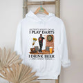 That’s What I Do I Play Darts I Drink Beer Vintage Pub Player Men Shirt