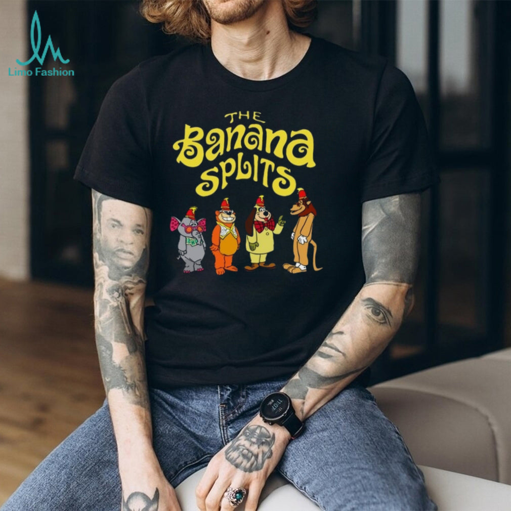 The Banana Splits Classic Show Mascot Lineup T Shirt