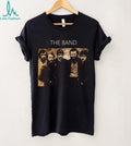 The Band Vintage Sepia Group Photo Classic Rock T Shirt
