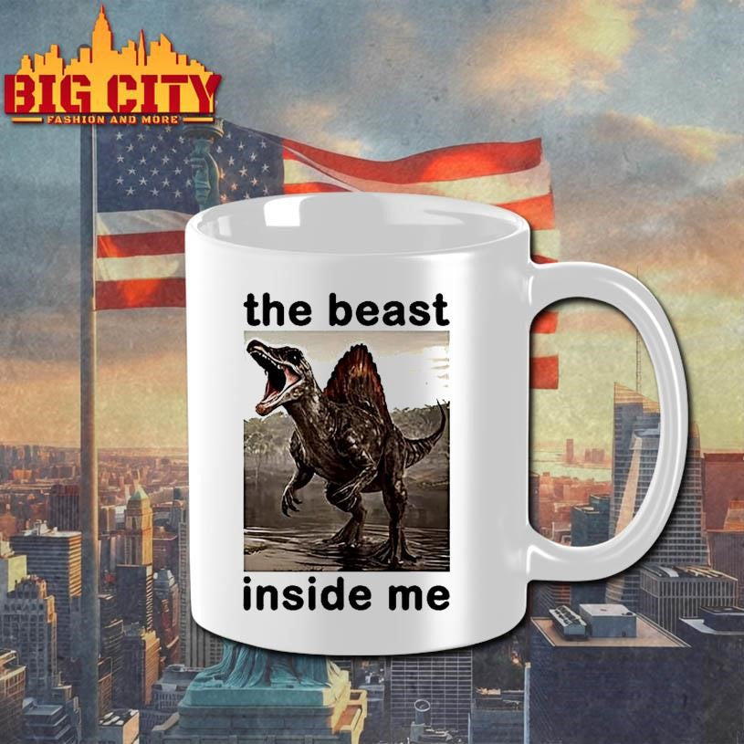 The Beast Inside Me Dinosaur Meme Shirt
