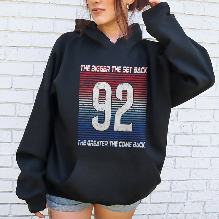 Gabriel Landeskog The Bigger The Set Back The Greater The Come Back Shirt