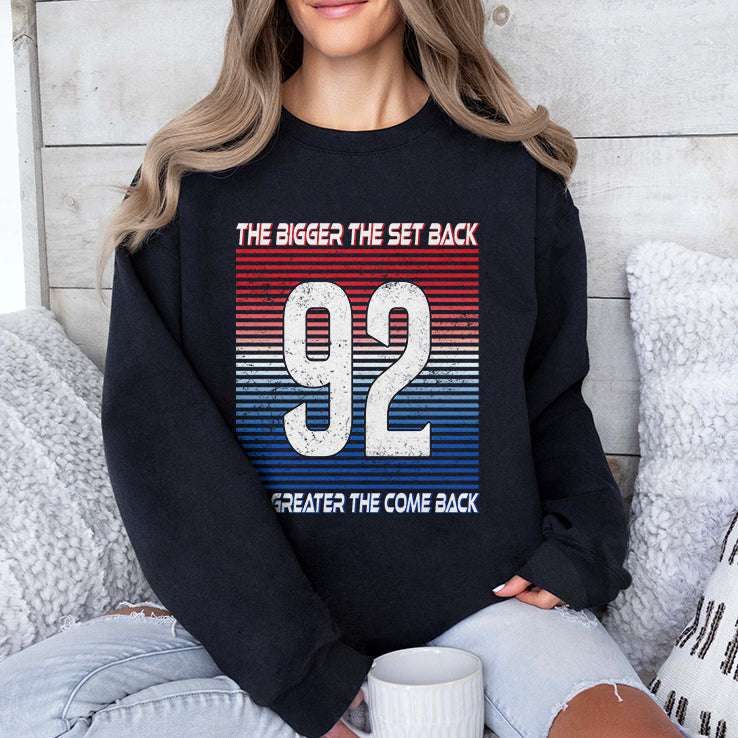 Gabriel Landeskog The Bigger The Set Back The Greater The Come Back Shirt