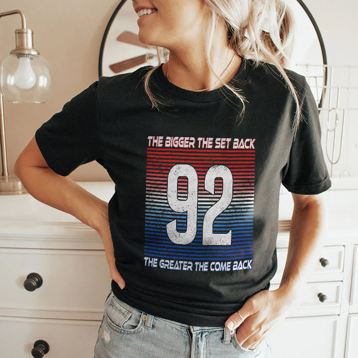 Gabriel Landeskog The Bigger The Set Back The Greater The Come Back Shirt