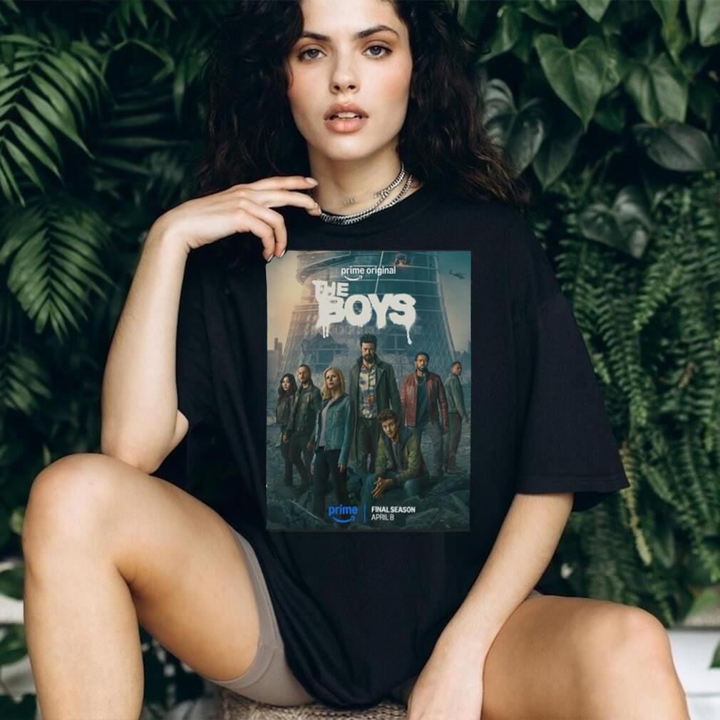 The Boys Prime Original Series Final Season Cast Poster T Shirt