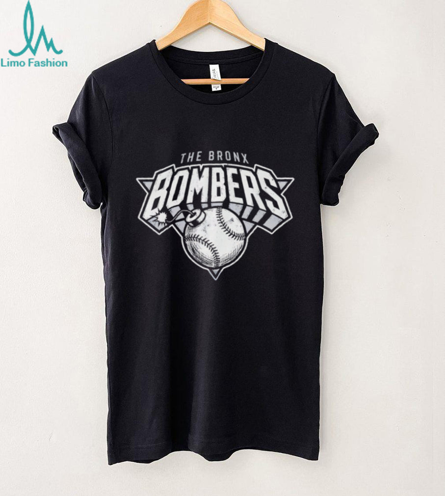 The Bronx Bombers Baseball Baseball Bomb Graphic T Shirt New York Fan T Shirt