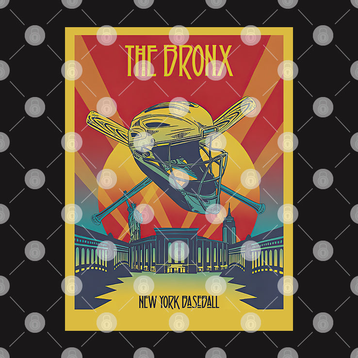 The Bronx New York City Baseball T Shirt