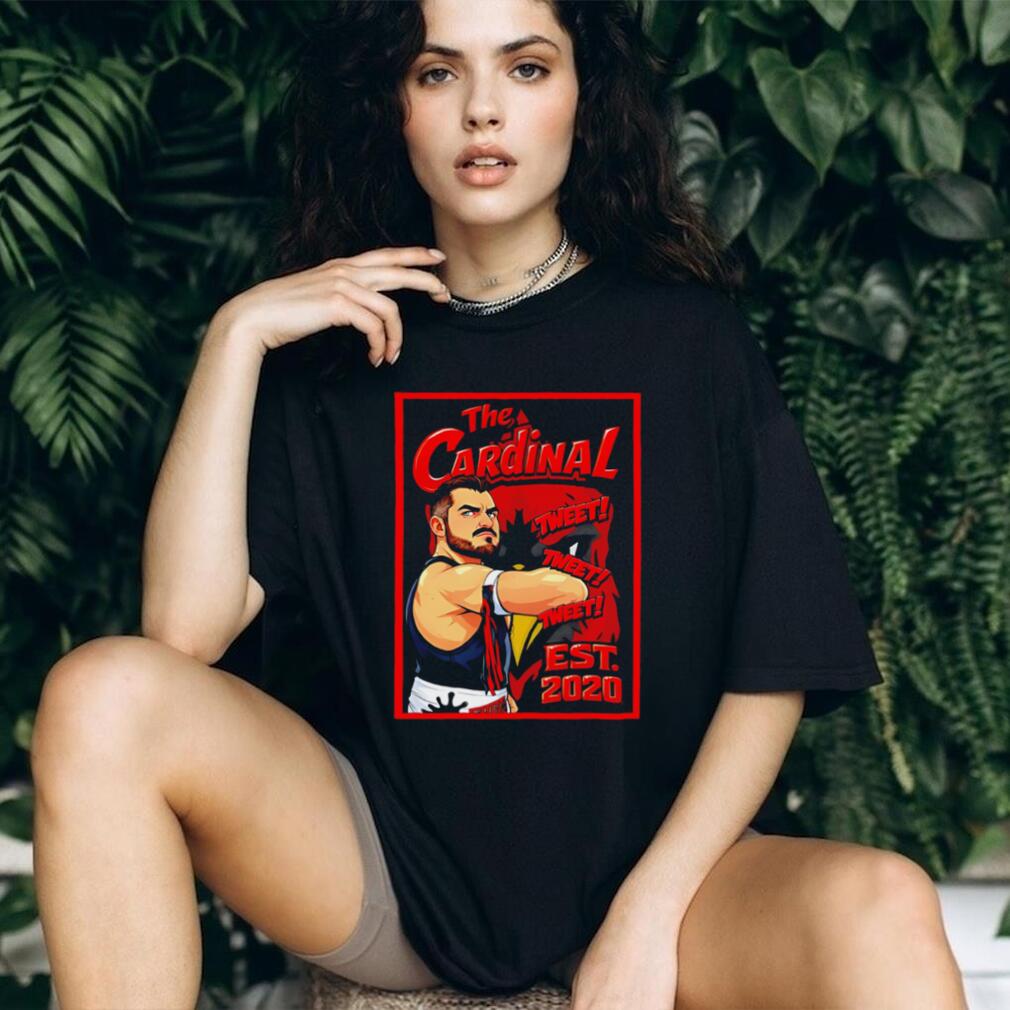 The Cardinal tweet tweet tweet est 2020 portrait shirt