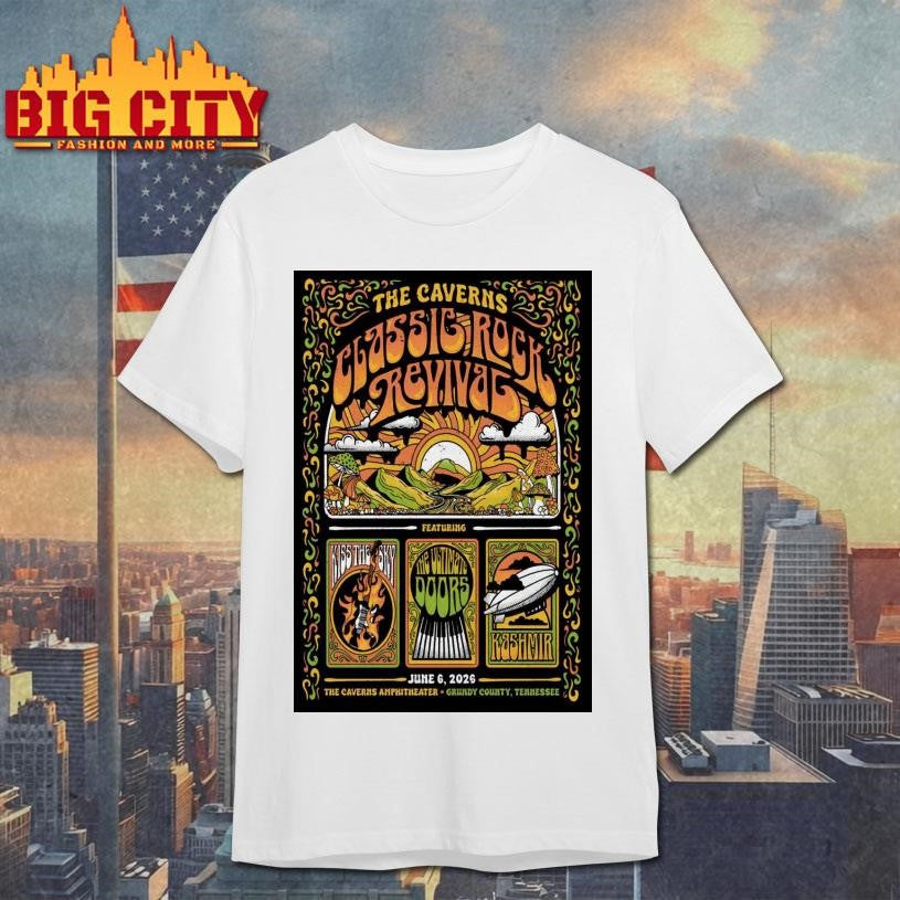 The Caverns Classic Rock Revival 6-6-2026 Grundy County TN Poster Shirt