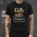 The Chiefs Rugby 30th Anniversary 1996 2026 Abbey Road Walk Signature T Shirt