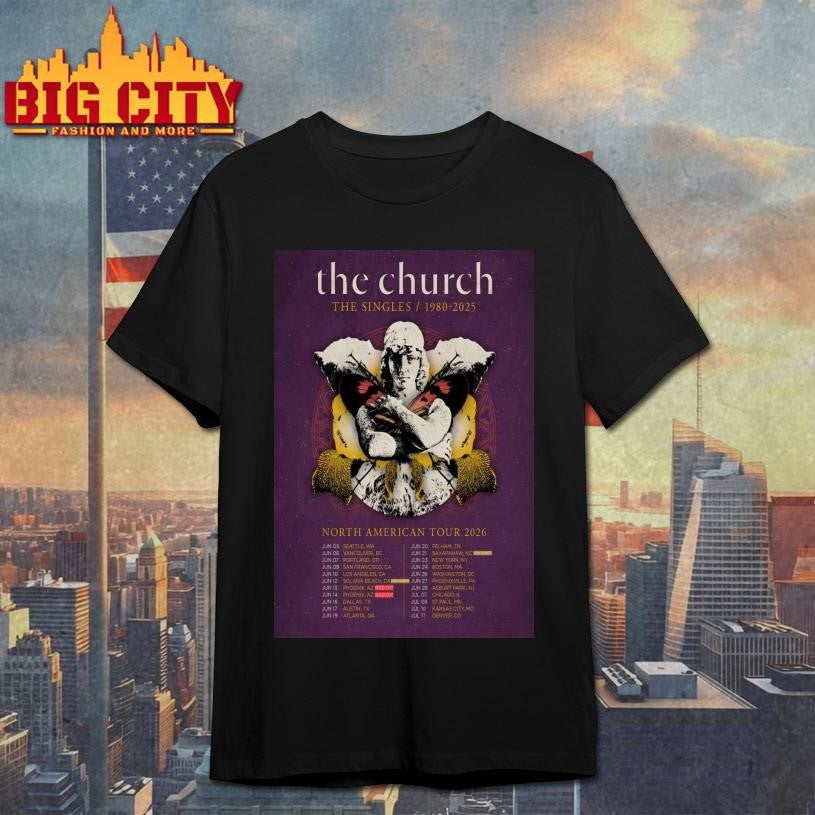 The Church North American Tour 2026 Poster Shirt