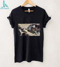 The Creation of Adam Cats Parody Renaissance Art T Shirt