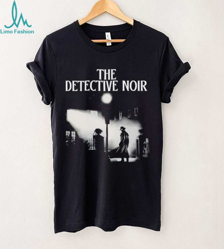 The Detective Noir Mysterious Street Silhouette Graphic T Shirt