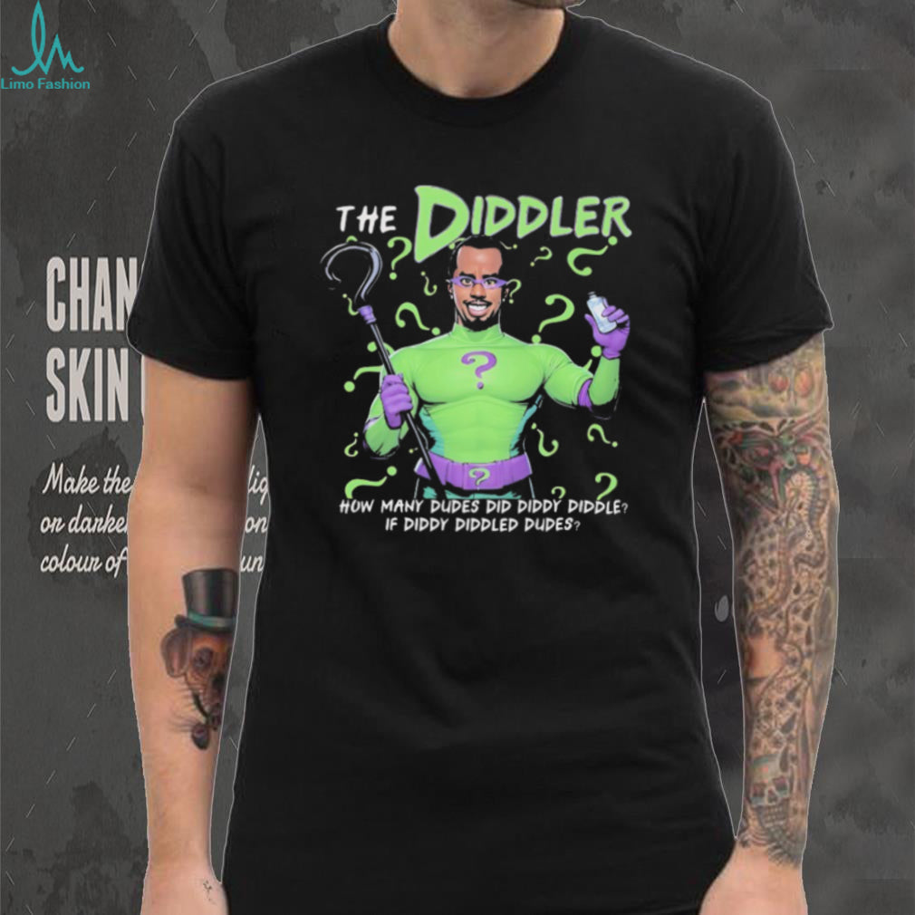 The Diddler P. Diddy Riddler Parody Funny Graphic T Shirt
