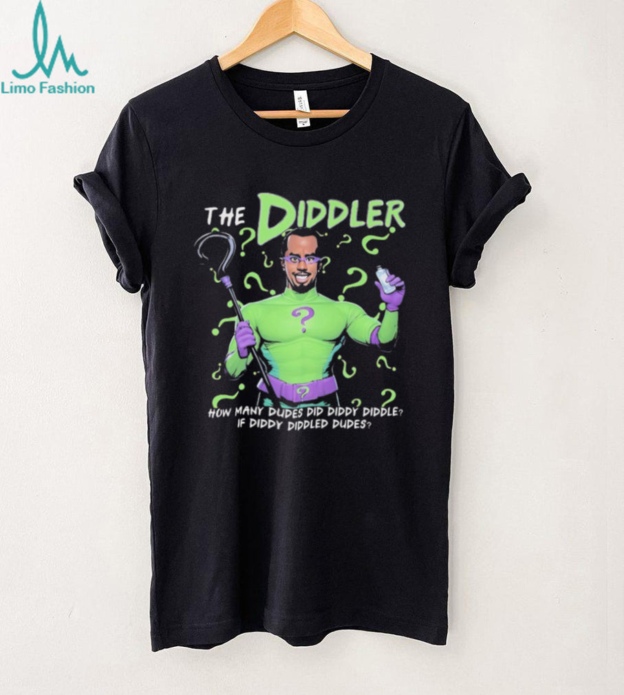 The Diddler P. Diddy Riddler Parody Funny Graphic T Shirt