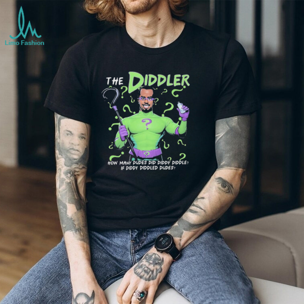 The Diddler P. Diddy Riddler Parody Funny Graphic T Shirt