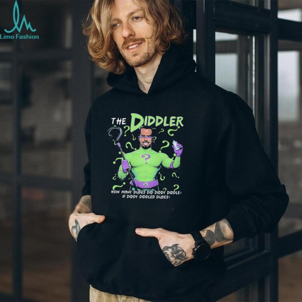 The Diddler P. Diddy Riddler Parody Funny Graphic T Shirt