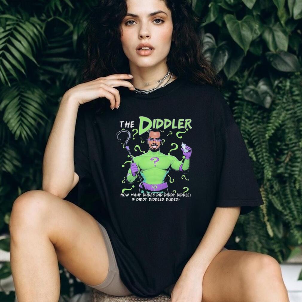 The Diddler P. Diddy Riddler Parody Funny Graphic T Shirt