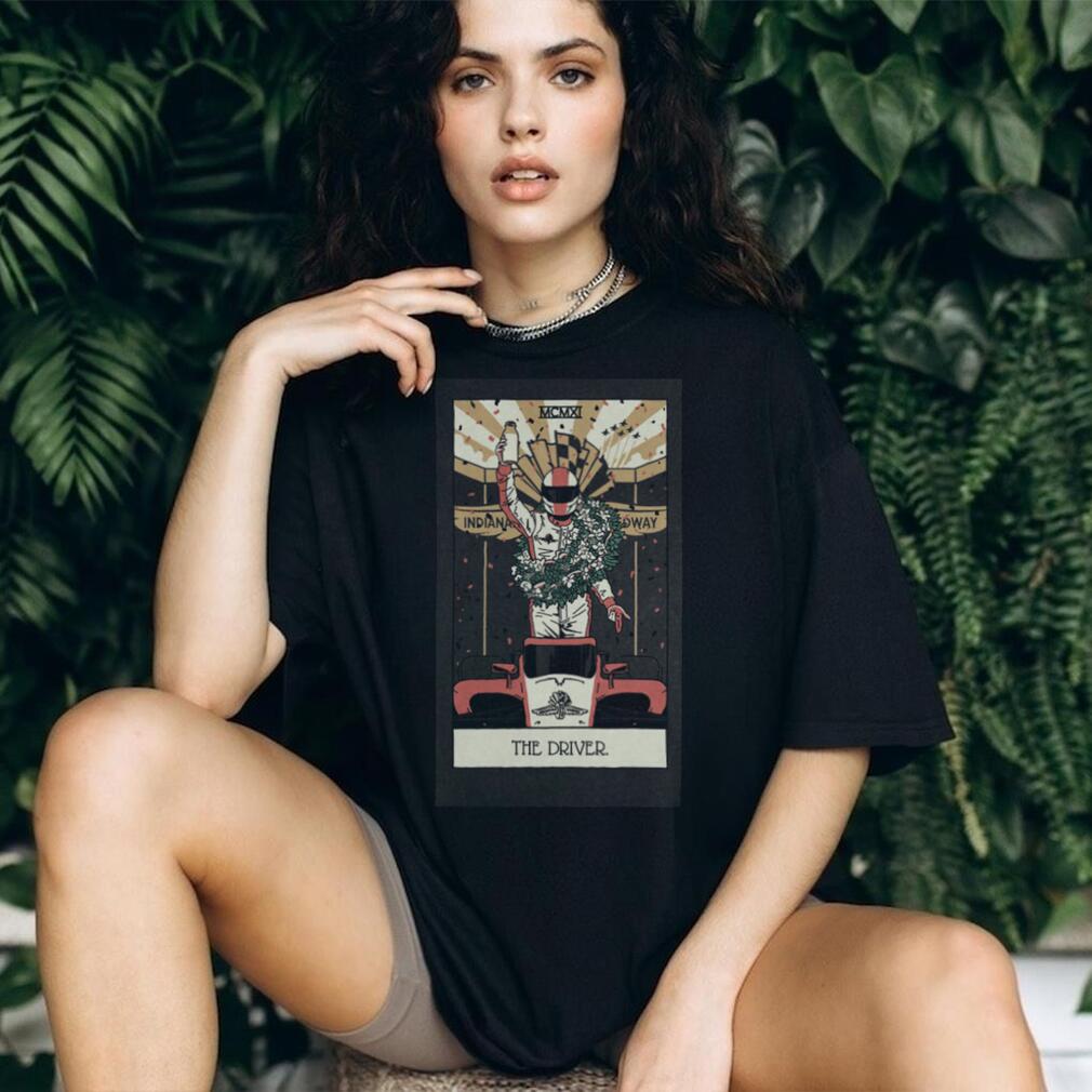 The Driver Tarot Card Indy 500 Racing Winner Graphic T Shirt