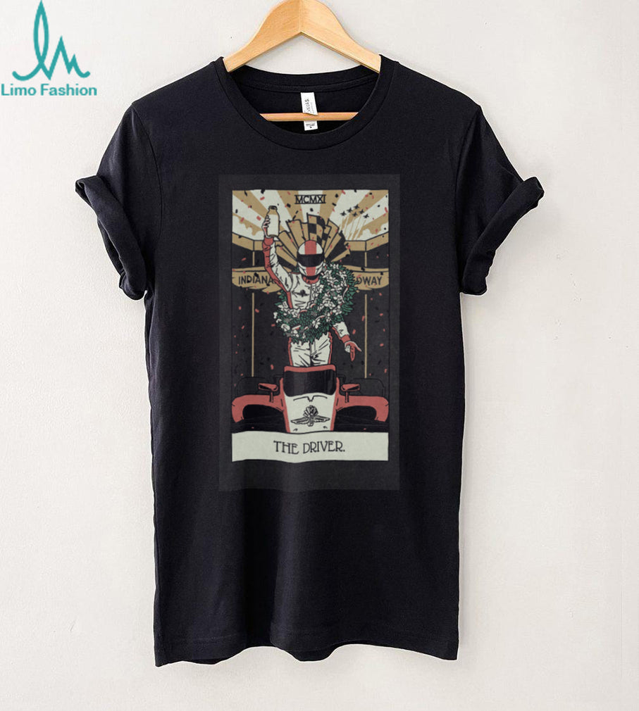 The Driver Tarot Card Indy 500 Racing Winner Graphic T Shirt
