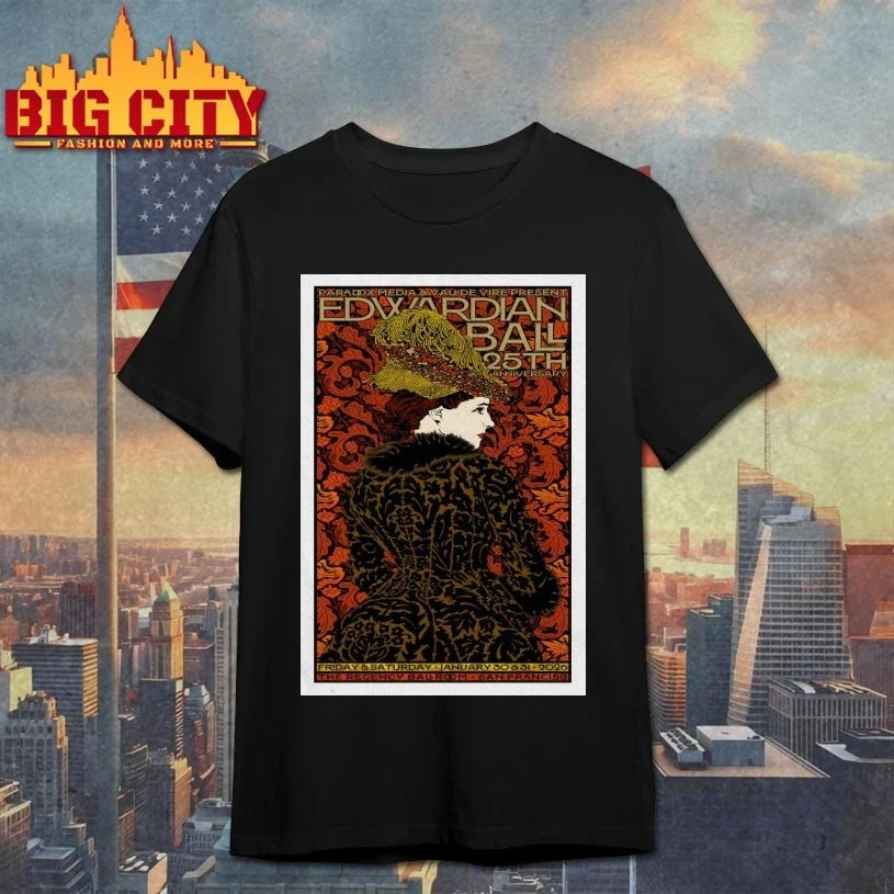 The Edwardian Ball The Regency Ballroom San Francisco CA Jan 30-31 2026 Poster t-shirt