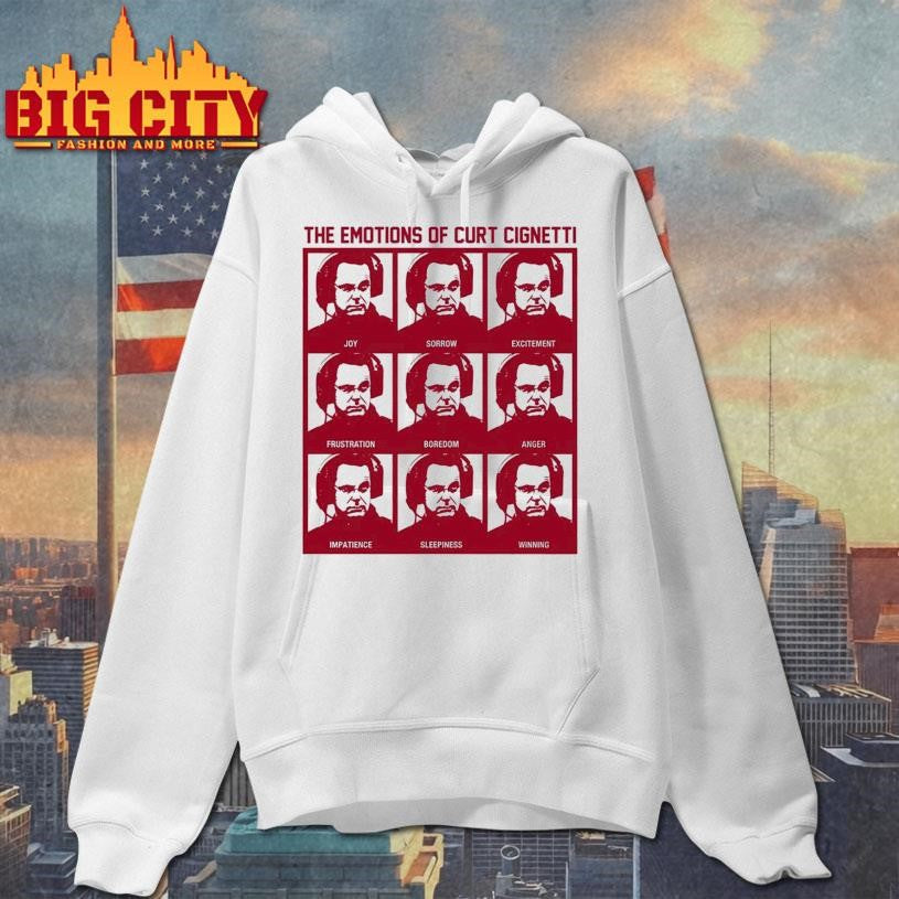 The Emotions Of Curt Cignetti Shirt