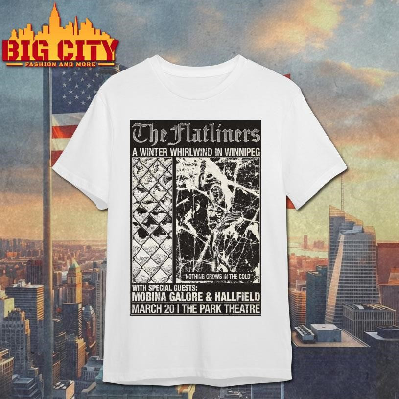 The Flatliners 3-20-2026 Winnipeg Canada Poster Shirt