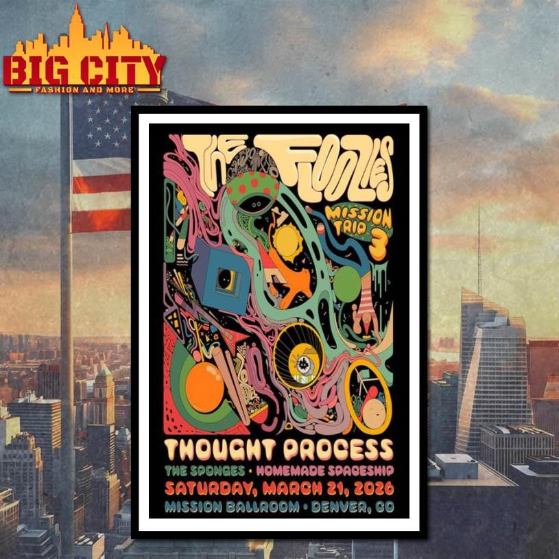 The Floozies Máº£ 21 2026 Mission Ballroom Denver CO Poster Shirt