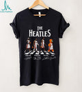 The Heatles Miami Heat Basketball Legends James Wade Bosh Mascot Retro Fan Shirt