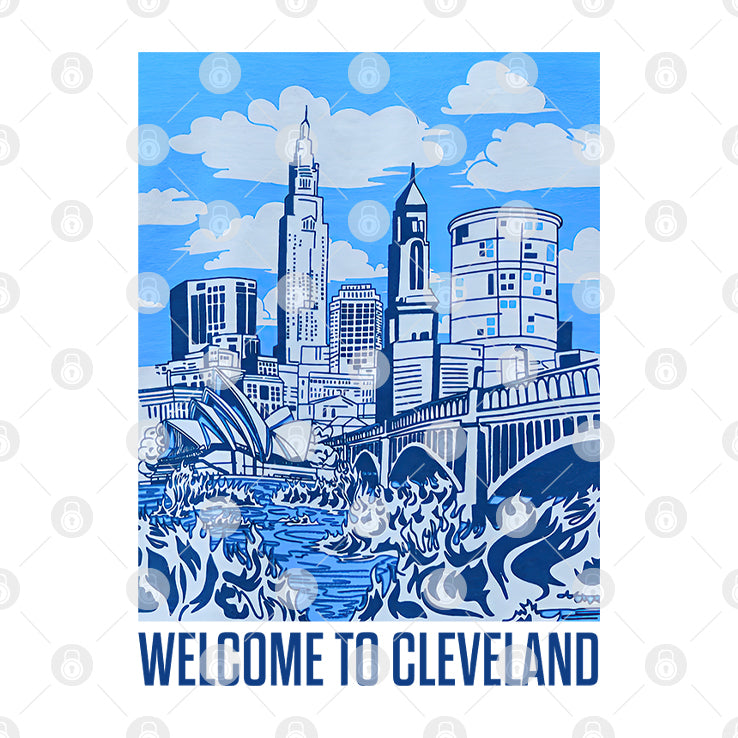 The Land Down Under Welcome To Cleveland T Shirt