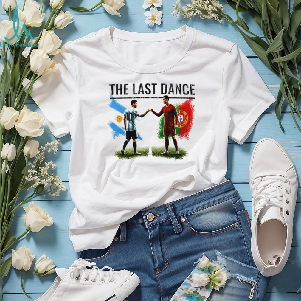 The Last Dance Messi and Ronaldo graphic shirt