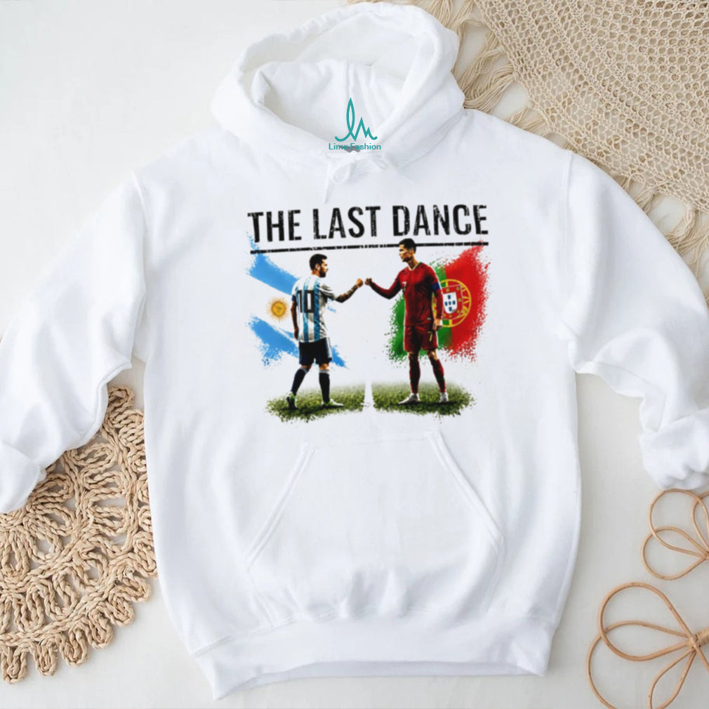 The Last Dance Messi and Ronaldo graphic shirt