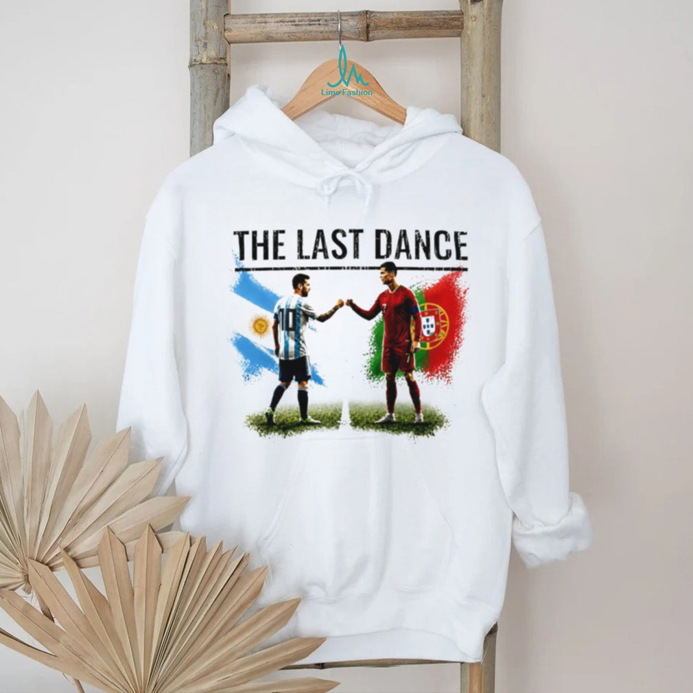 The Last Dance Messi and Ronaldo graphic shirt