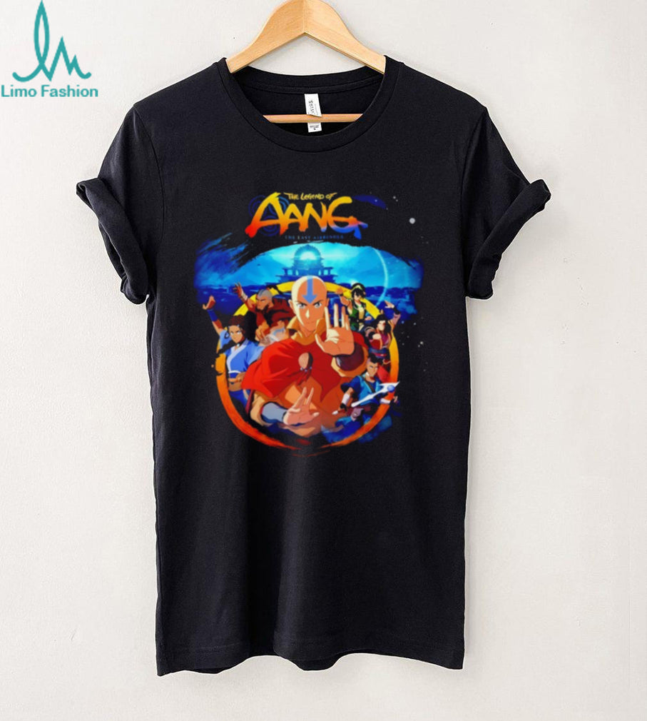 The Legend of Aang The Last Airbender Team Avatar Graphic T Shirt