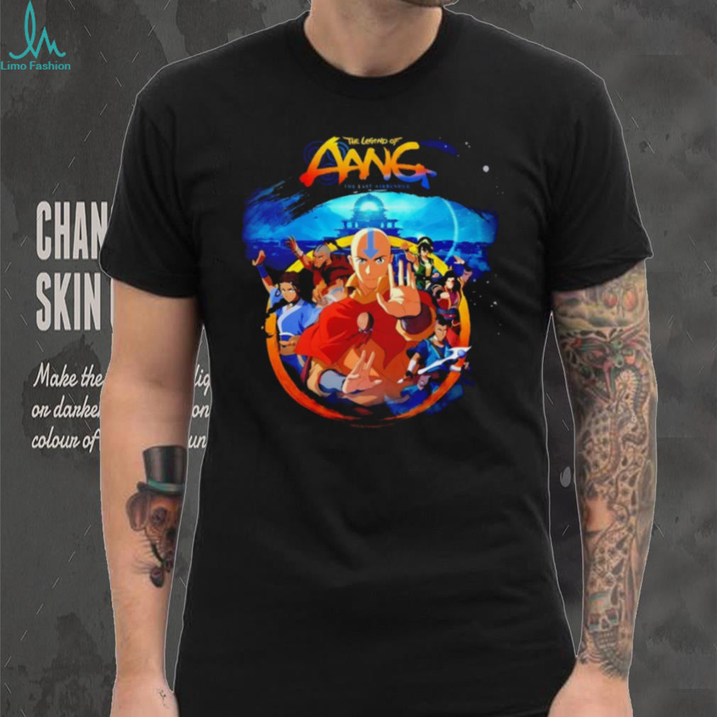 The Legend of Aang The Last Airbender Team Avatar Graphic T Shirt