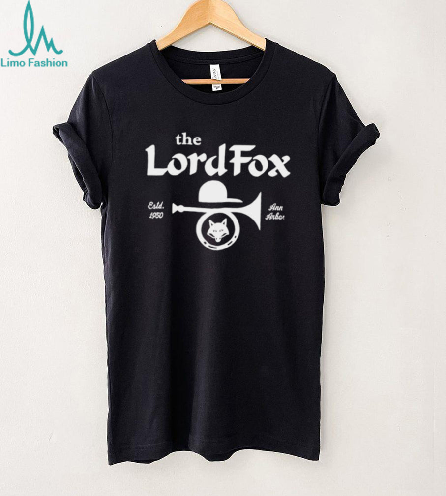 The Lord Fox Estd 1950 Ann Arbor Novelty T Shirt